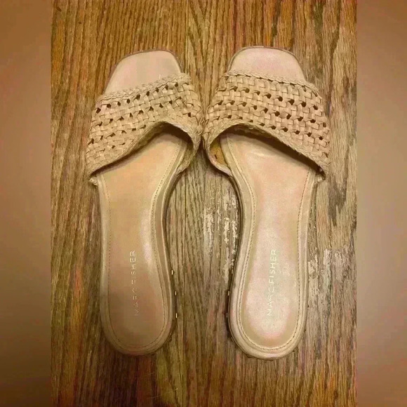 Marc Fisher Shoes - Marc Fisher Nude Sandals